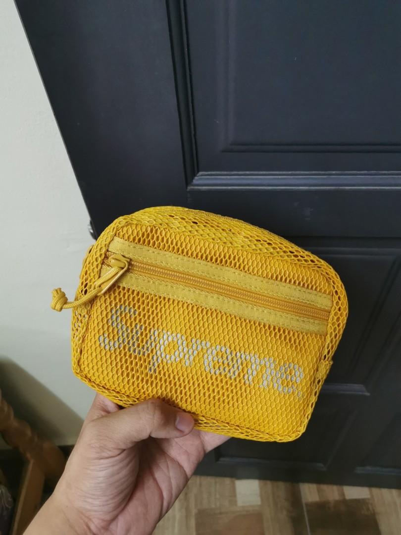 Supreme yellow outlet shoulder bag