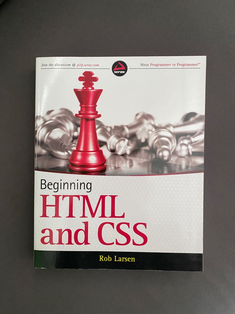 [SUSS Textbook] HTML and CSS, Hobbies & Toys, Books & Magazines ...