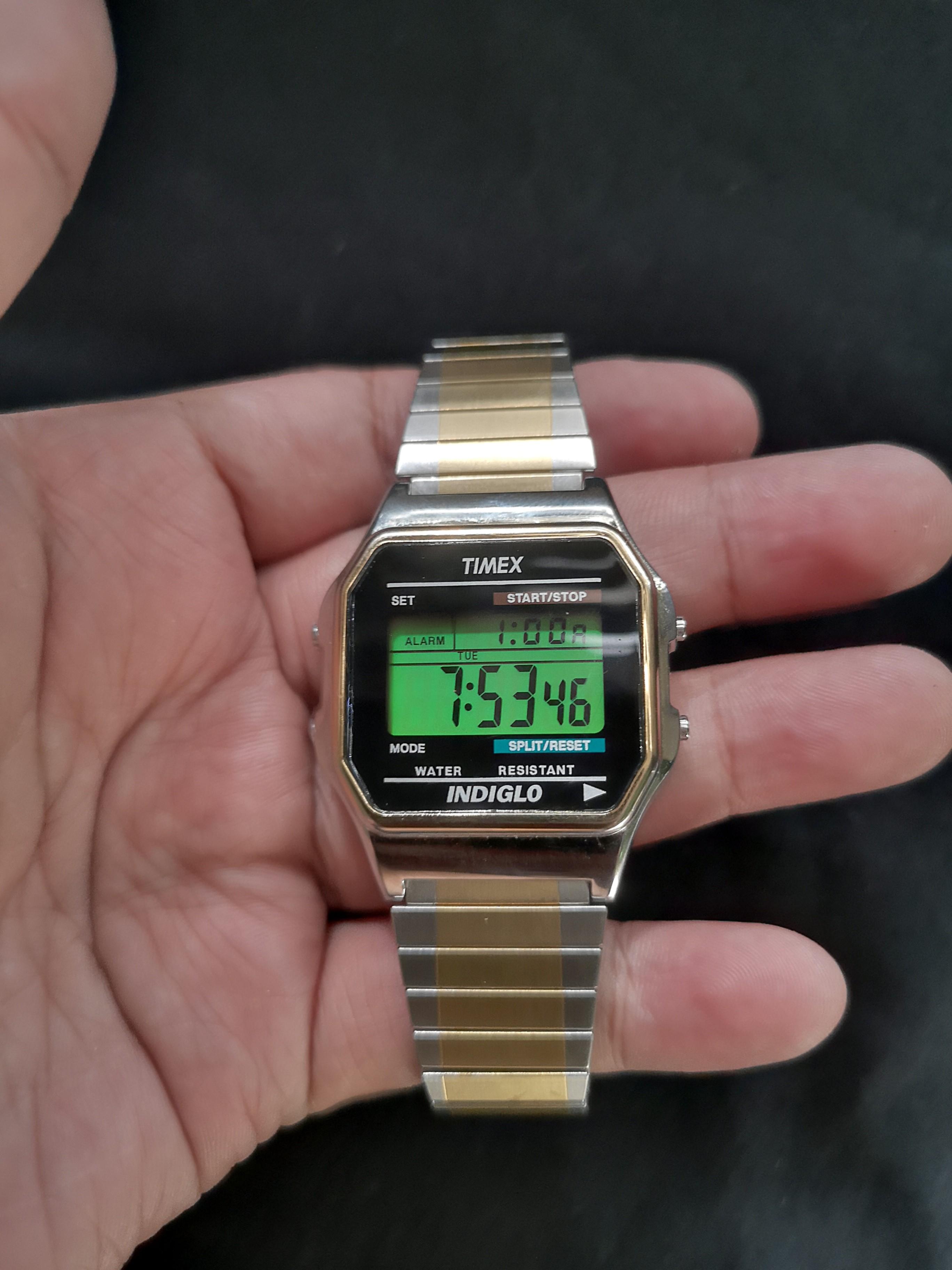 setting timex indiglo watch