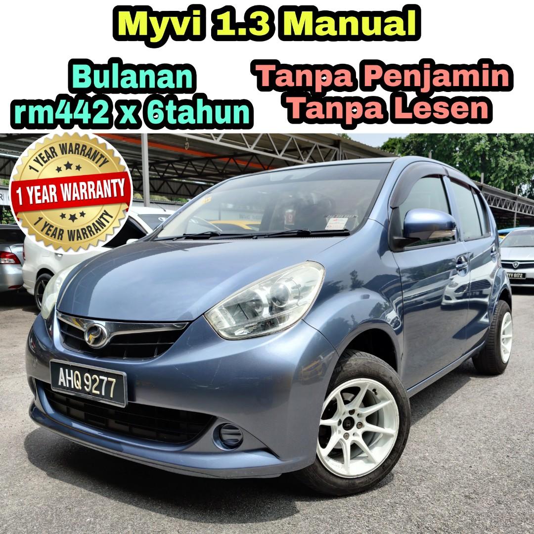 Tiptop Condition Perodua Myvi 1 3 Manual Cars Cars For Sale On Carousell