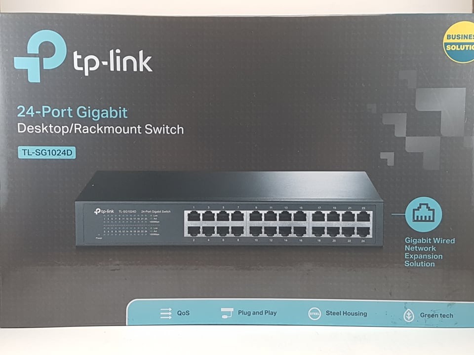 TPLink TLSG1024D 24Port 10/100Mbps Desktop / Rack Mount Switch