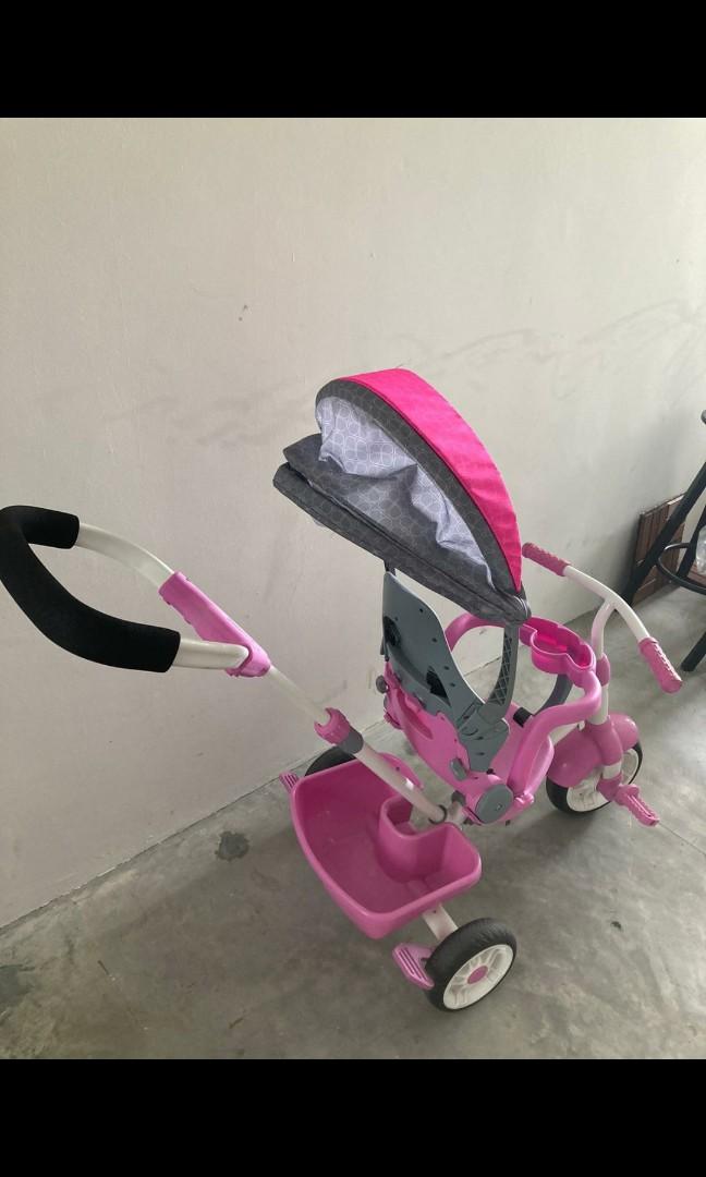 Tricycle Little Tikes Perfect Fit 4in1 Trike, Pink, Hobbies & Toys
