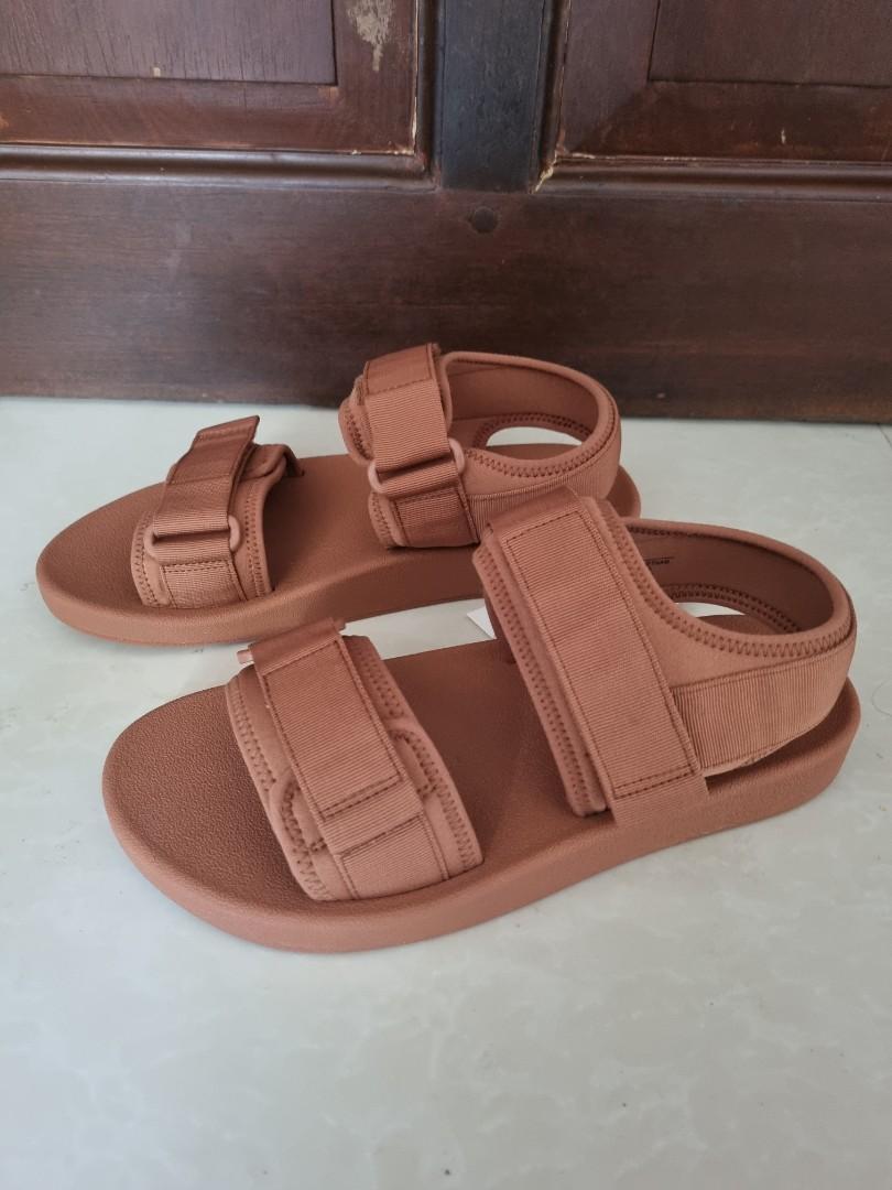 UNIQLO U Tape Sandals Women s Fashion Footwear Flats Sandals