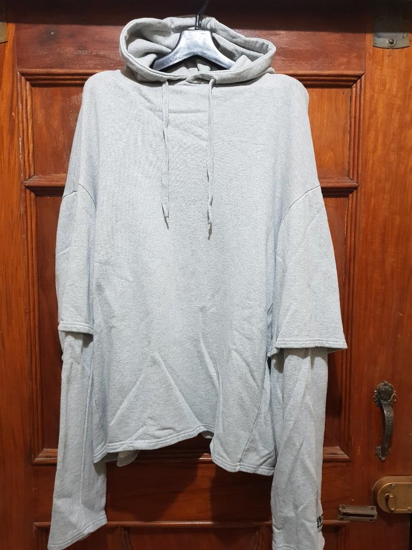 Vetements double sleeves hoodie Men s Fashion Coats Jackets and