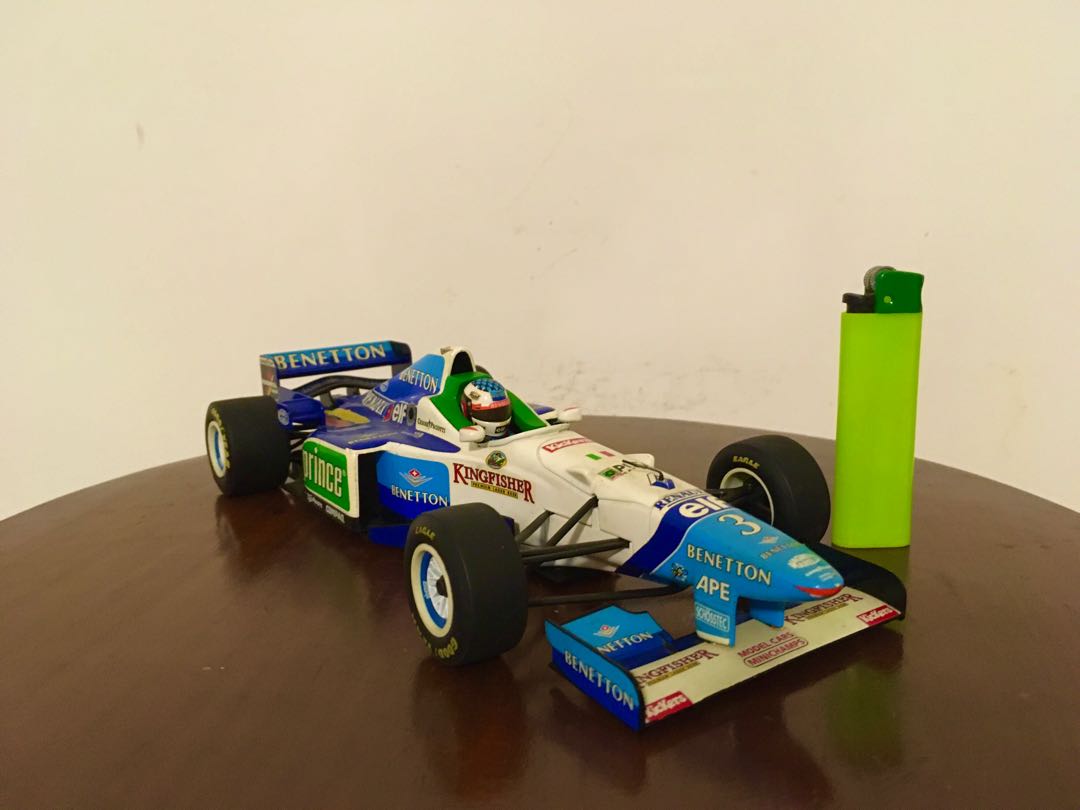 Miniature Benetton B196 1996 1/18 - MINICHAMPS - Occasion