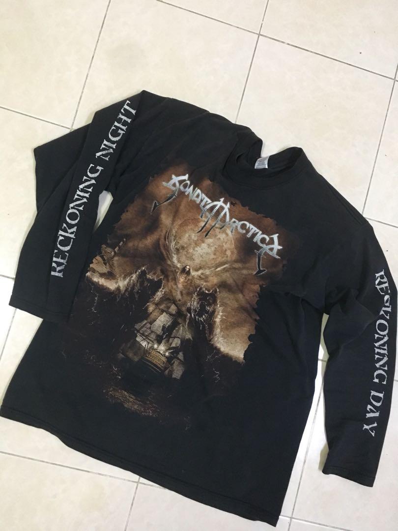 vintage band metal long sleeve, Men's 
