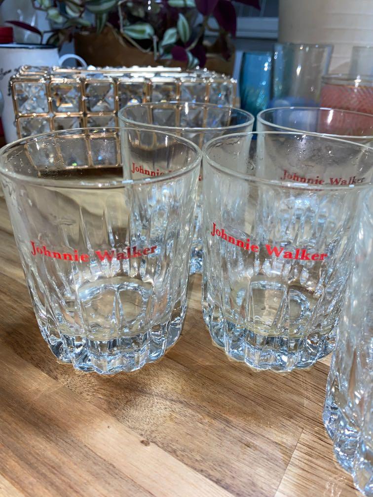 Vintage Johnnie Walker Glassware, Hobbies & Toys, Memorabilia ...