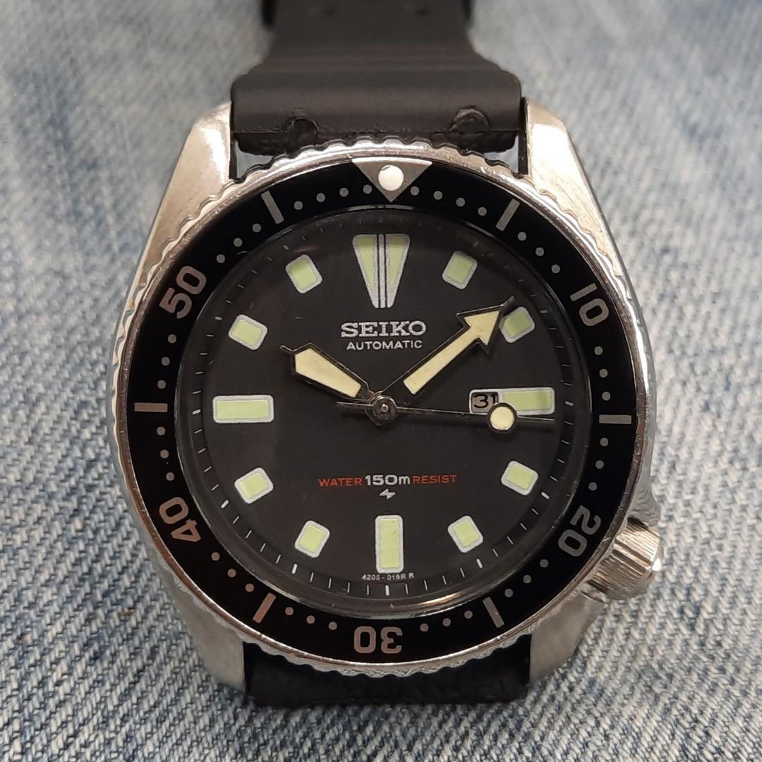 Vintage Seiko 4205-015B 150 Meters Automatic Men's Watch, Men's Fashion ...