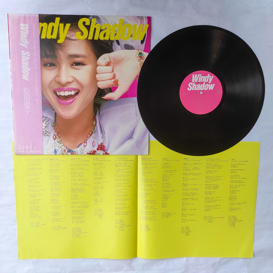 VINYL LP] Seiko Matsuda - Windy Shadow (1984 Kayokyoku / City Pop / J-Pop),  Hobbies & Toys, Music & Media, CDs & DVDs on Carousell