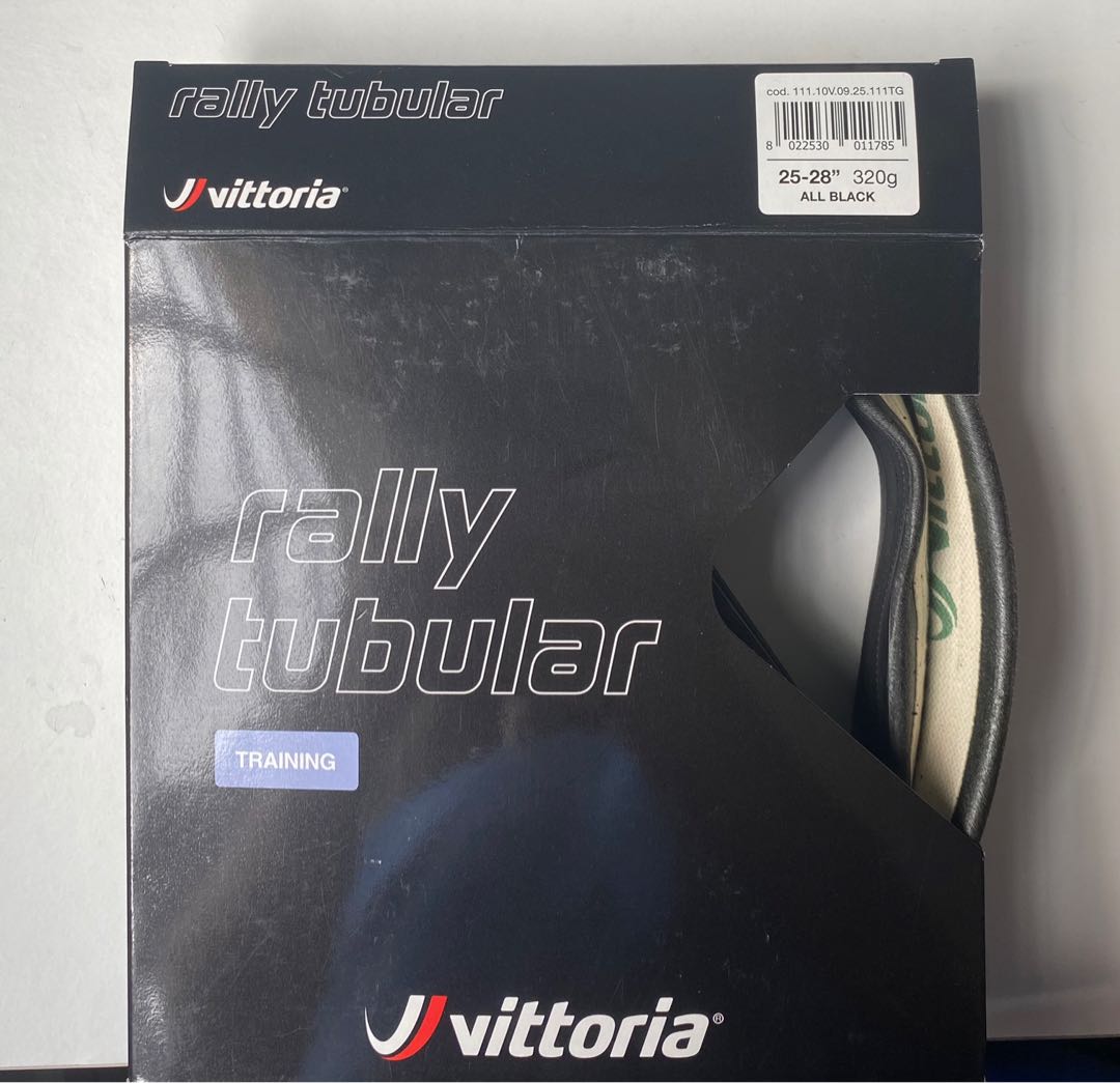 50％OFF】 Vittoria Rally Tubular 25-28 幅25mm 320g skin blk 1本 新品未使用  lacistitis.es