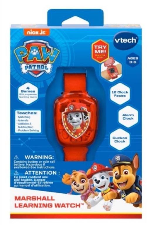 Paw patrol pink watch best sale