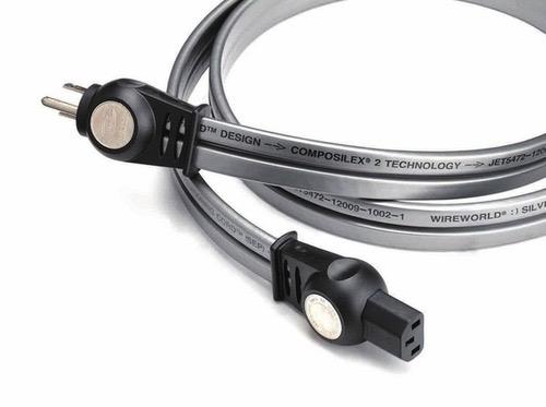 Wireworld Silver Electra 7 US Plug, 2M., 家庭電器, 轉插器及插頭