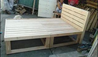 Wooden Pallet Double Size Bed Frame