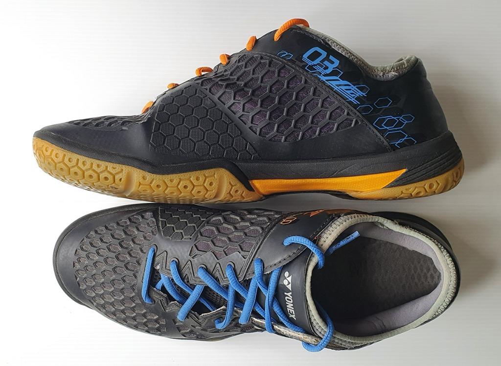 Yonex Shb-03Zlcw Lee Chong Wei 2017 Season Black Orange Blue Shoe Size Euro  45 Or 29Cm, Sports Equipment, Sports & Games, Racket & Ball Sports On  Carousell