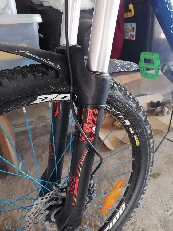 ZOOM FOXXER DOWNHILL FORK with free front hub (ghost) (Category: Bicycles) located in Manila. Submitted by yellowbeesph (Listing ID 1092307650, Image 2). Description: Selling for a cousin Zoom Foxxer Pwede sa 26-27.5 Madalang nagamit pang rides lang talaga Issue: may onting gasgas Free front hub (32 holes) Ghost brand Location: Sison, Pangasinan Or Thru shopee For inquiries: txt (0917) 306 6796/ 09175459068 .