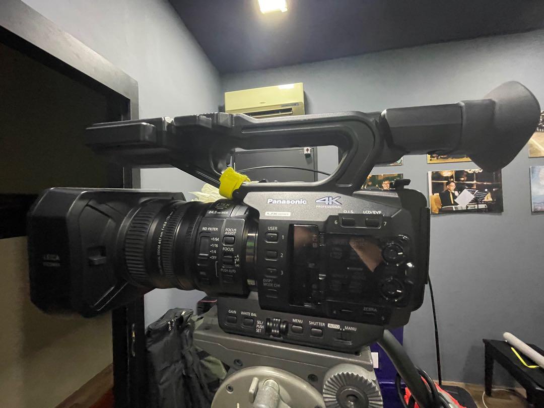 02 x Panasonic AGUX90 4K UX Series Professional Camcorder, Photography
