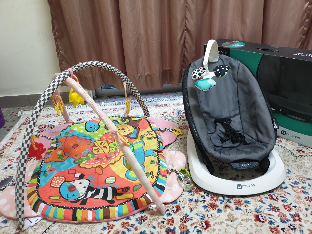 4 Moms Bounce Roo Free Gym Mat Babies Kids Strollers Bags Carriers On Carousell