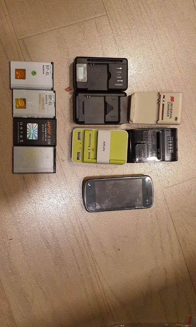 5 X Universal Lithium Ion Battery Charger 4 X Nokia Oem Bp 4l N97 Mobile Phones Gadgets Mobile Phones Early Generation Mobile Phones On Carousell