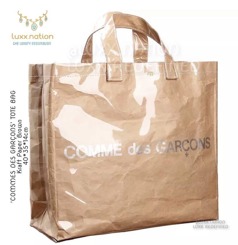 Comme des garcons bag paper online