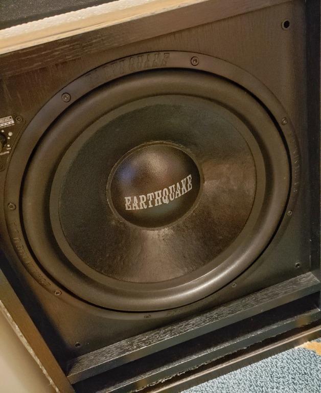 (清理玩具) Earthquake Sound FF12 Subwoofer, 音響器材, Soundbar、揚聲器、藍牙喇叭、耳擴