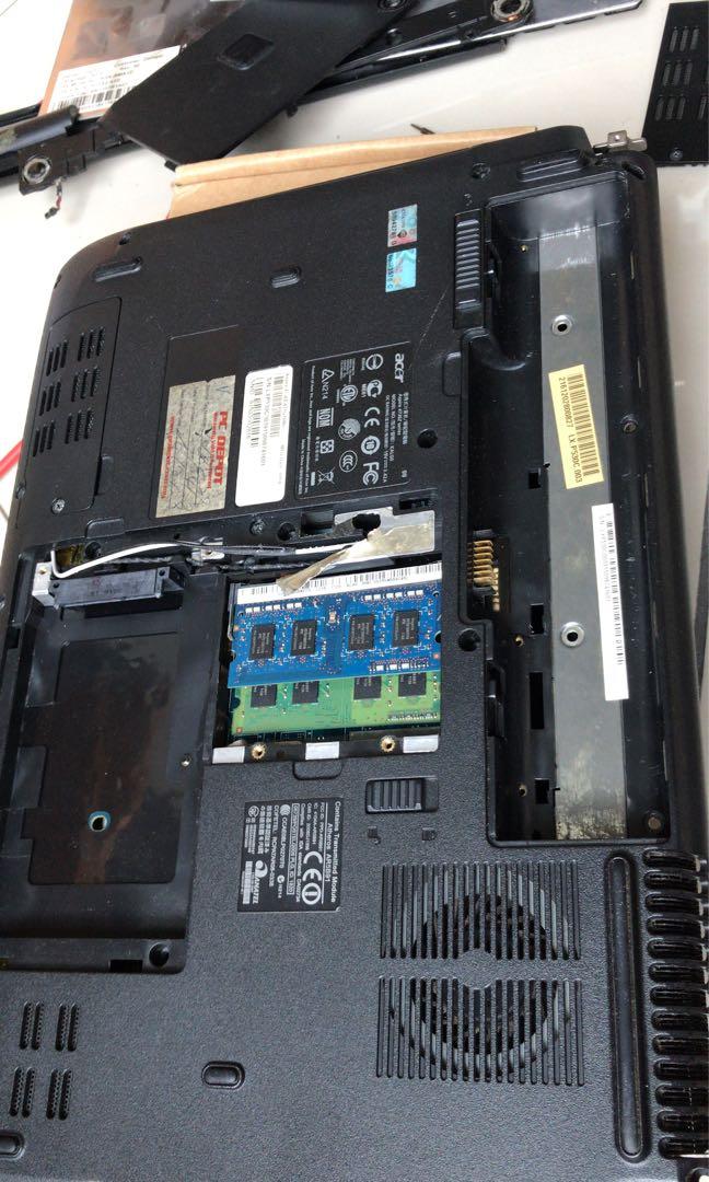 Acer Laptop Notebook Repair Baiki Board Rosak Cleaning Service No