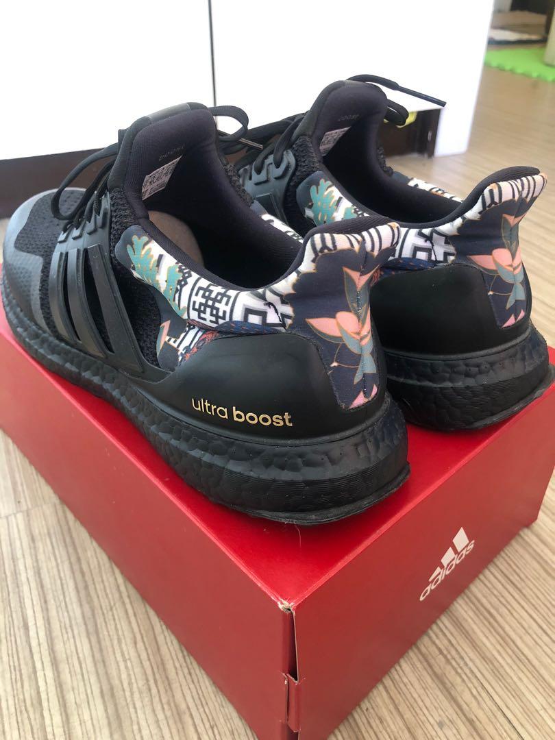 Adidas ultraboost CNY chinese new yr edition triple black US11 Men s Fashion Footwear Sneakers on Carousell