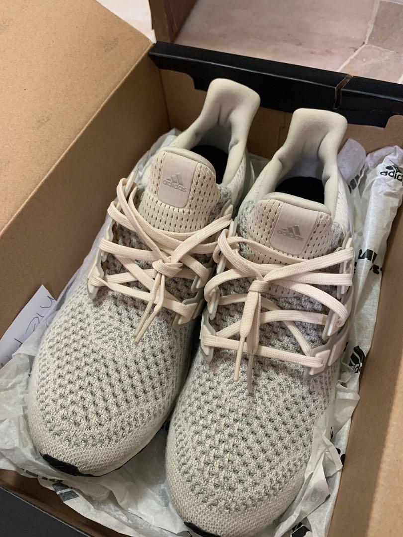 Ultra boost store cream on feet