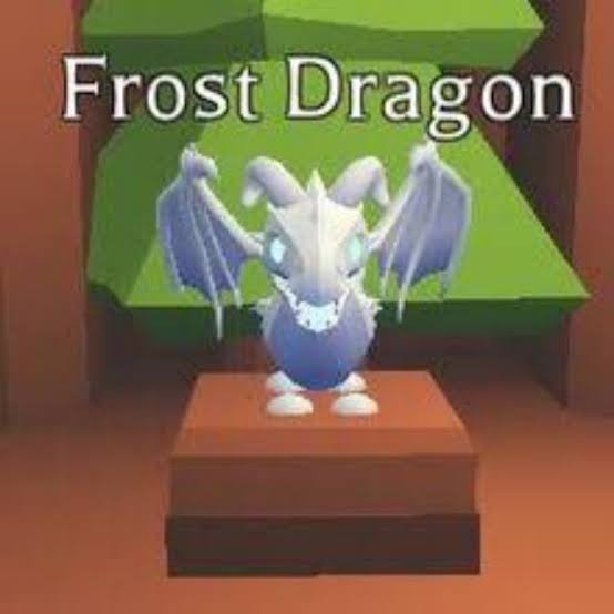 Adopt Me Fly Ride Frost Dragon, Video Gaming, Video Games, Others on