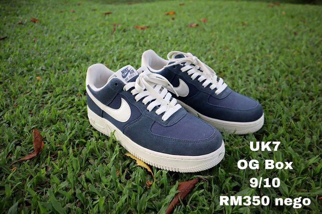 Air Force 1 07 Monsoon Blue Men s Fashion Footwear Sneakers on Carousell