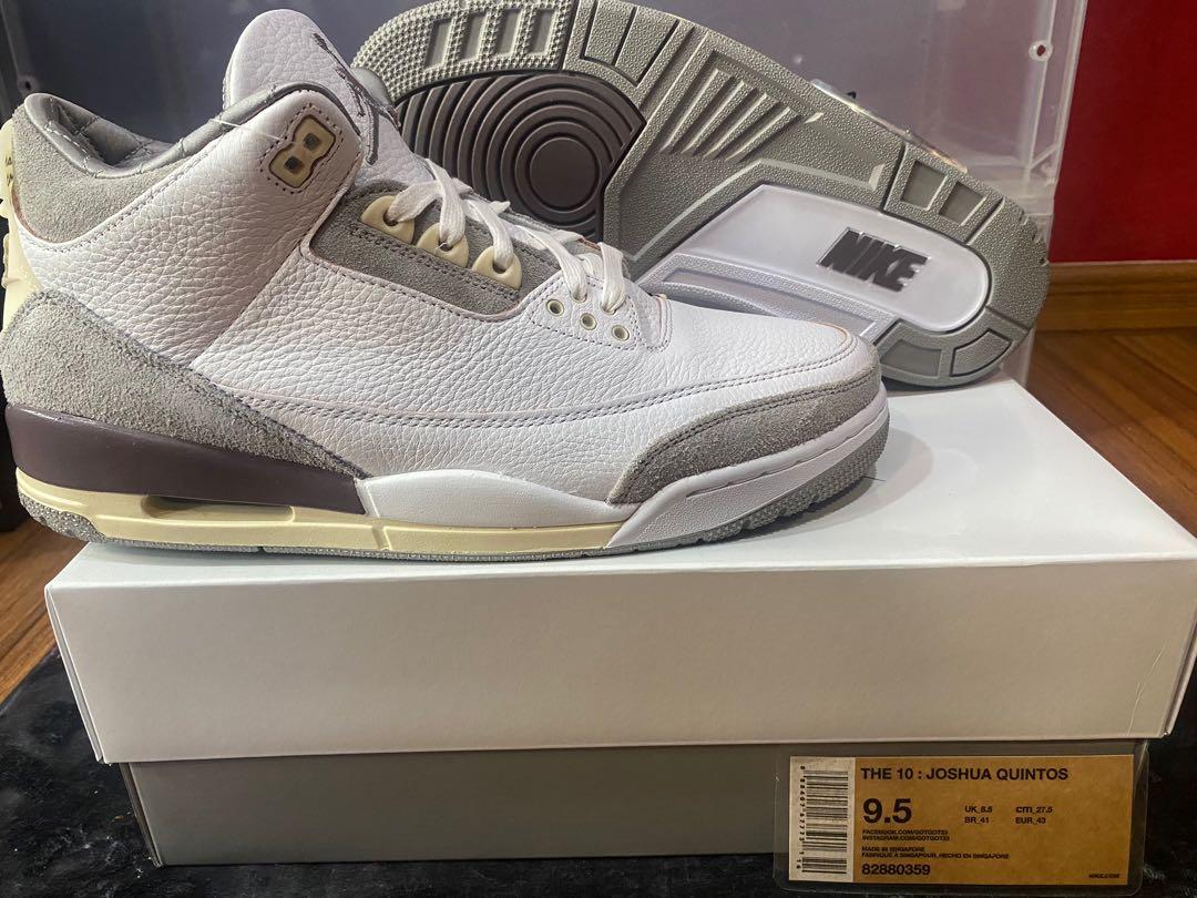 a ma maniere jordan 3 sizes
