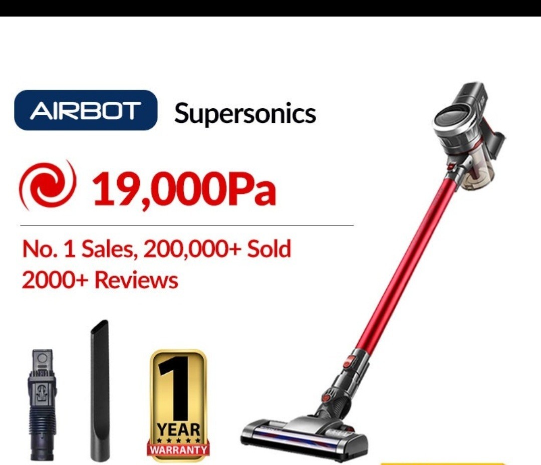 Airbot supersonic vacuum cleaner TV Home Appliances Vacuum Cleaner Housekeeping on Carousell