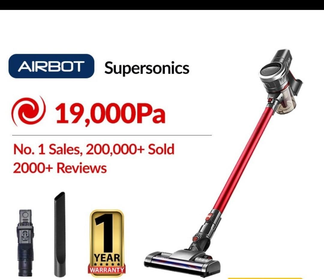 Airbot supersonic vacuum cleaner TV Home Appliances Vacuum Cleaner Housekeeping on Carousell