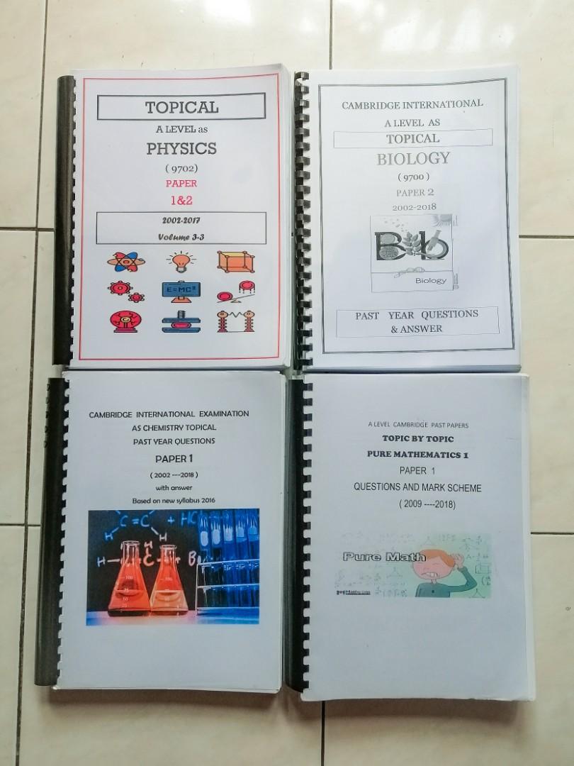 A Levels As A2 Topical Chemistry Mathematics Physics Mathematics Past Year Papers Books Sets Hobbies Toys Books Magazines Textbooks On Carousell