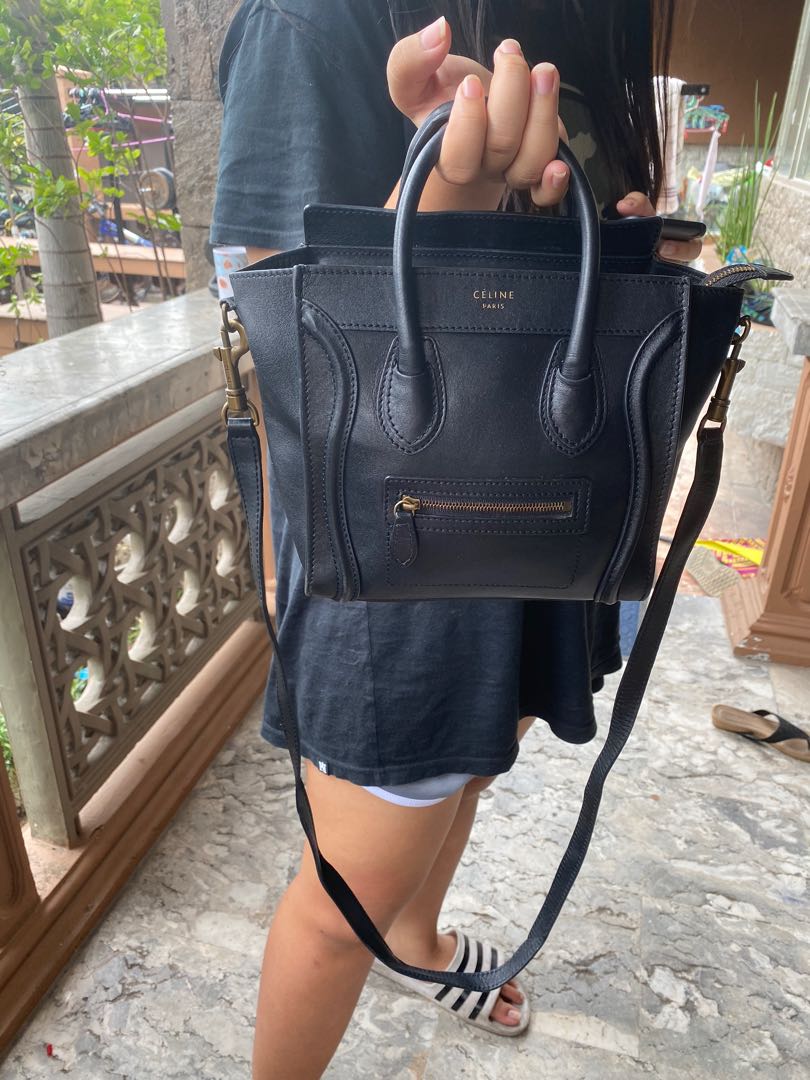 Celine nano black discount