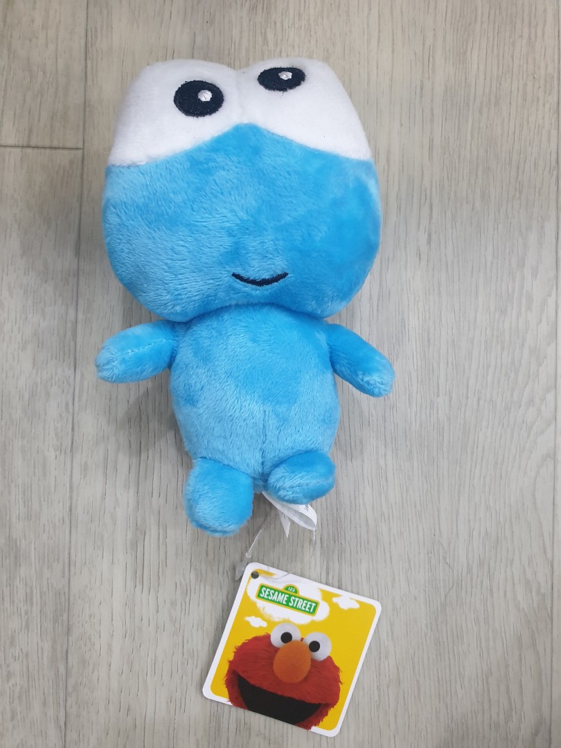 Baby Cookie Monster New With Tag Abt 12 15cm Hobbies Toys Toys Games On Carousell