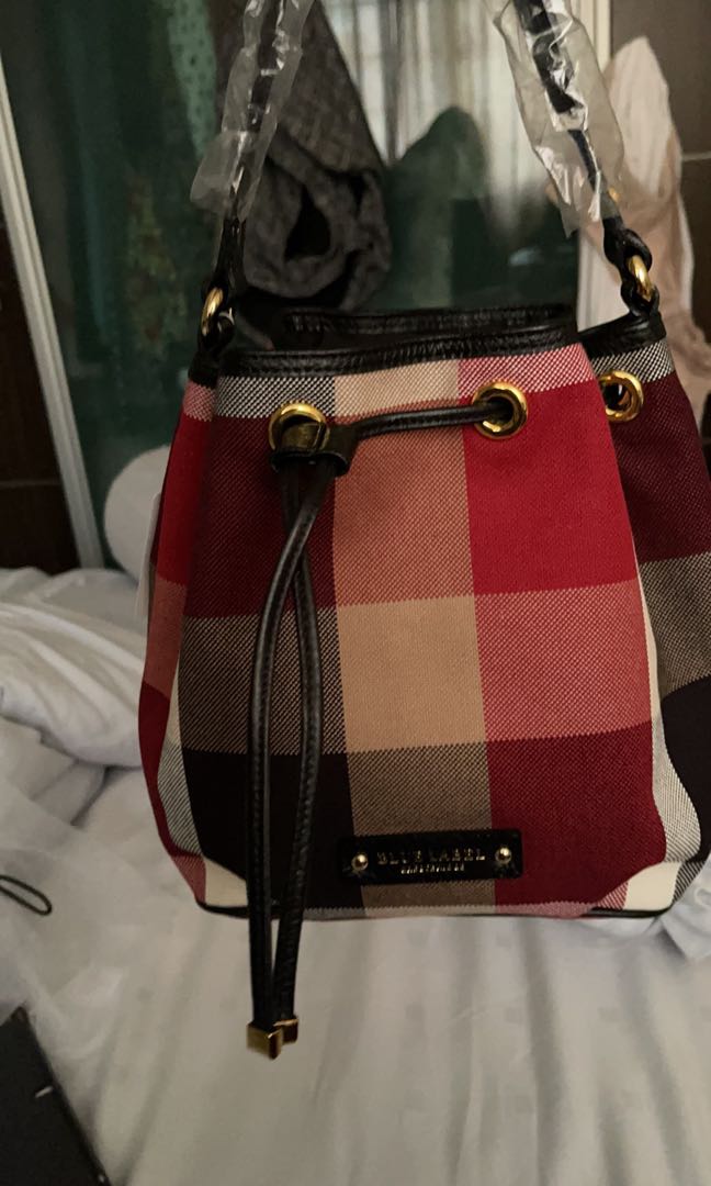 Blue Label Bucket Bag Exclusive to Japan Luxury Bags