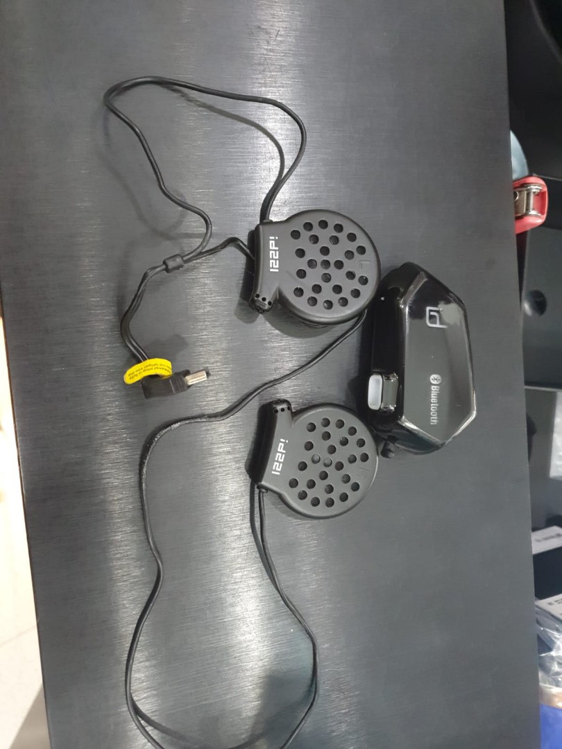 Bluetooth Helmet communicator, Audio, Other Audio Equipment on Carousell