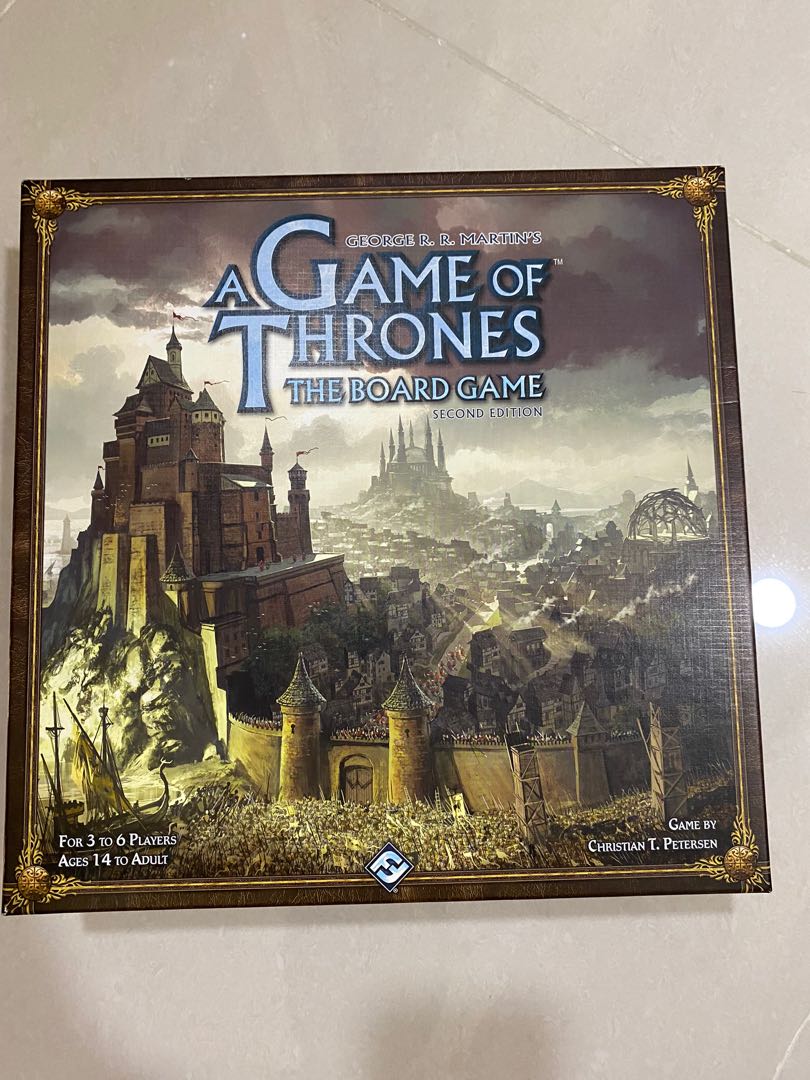 Brand New Game Of Thrones Board Game Toys Games Board Games Cards On Carousell