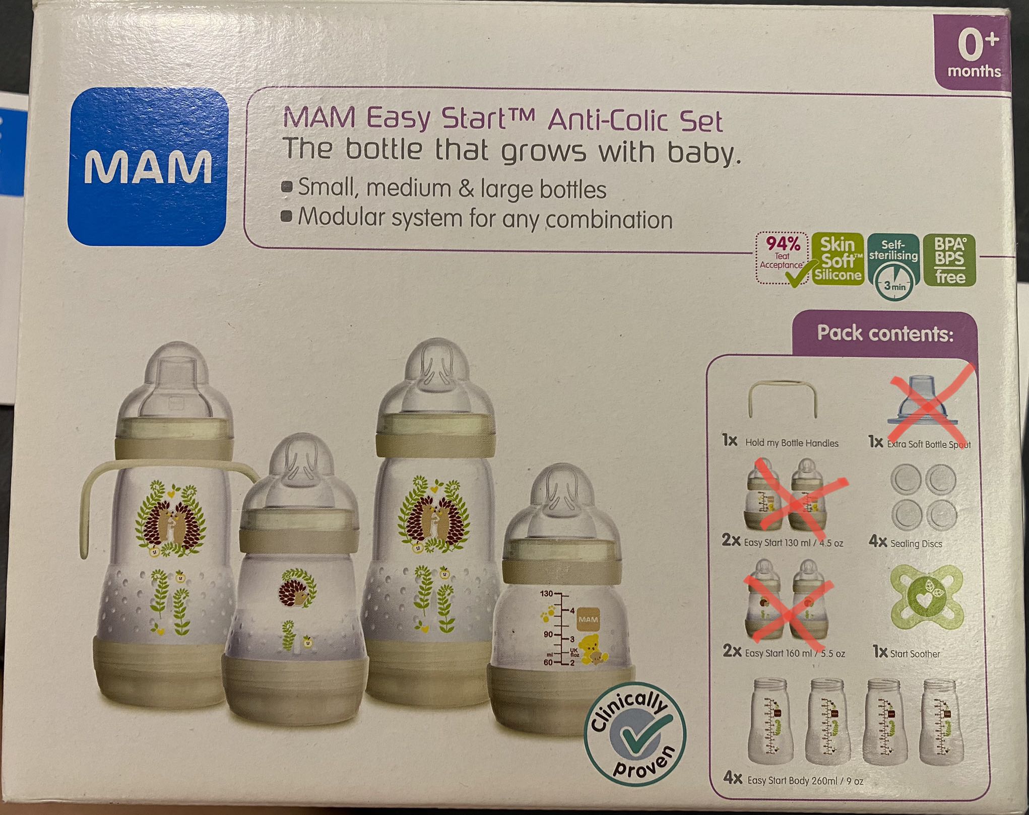Mam bottle sealing discs sales