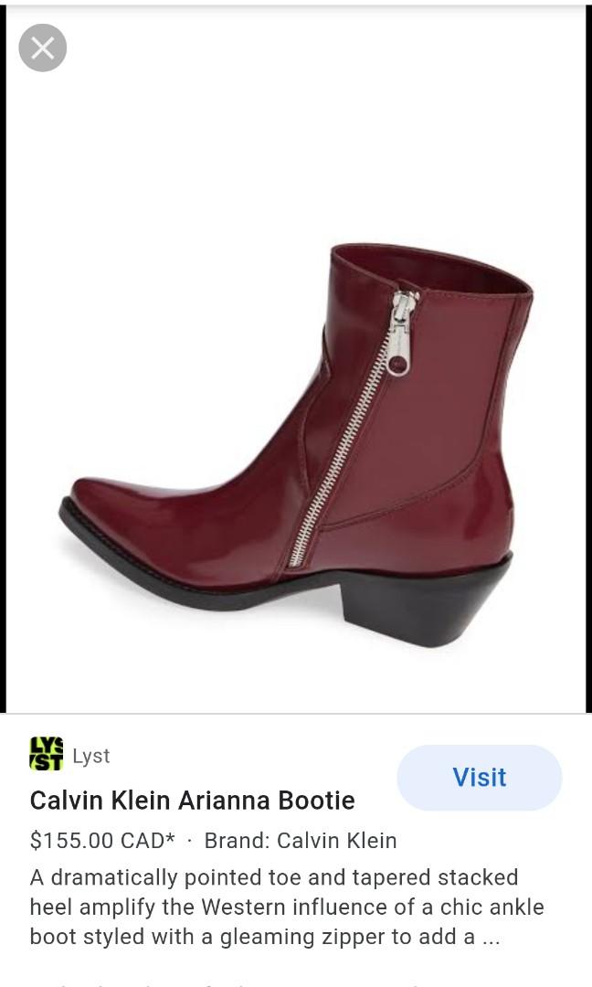 Calvin klein arianna boot deals