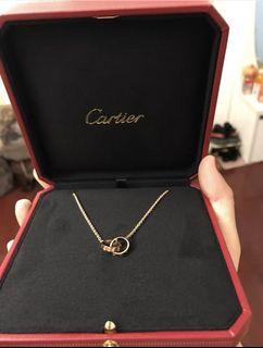 Cartier gold necklace Rrp 3400