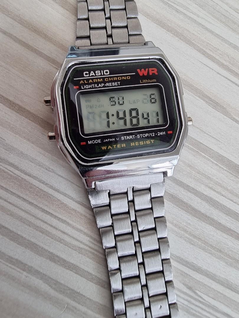 Casio a159w black cheap