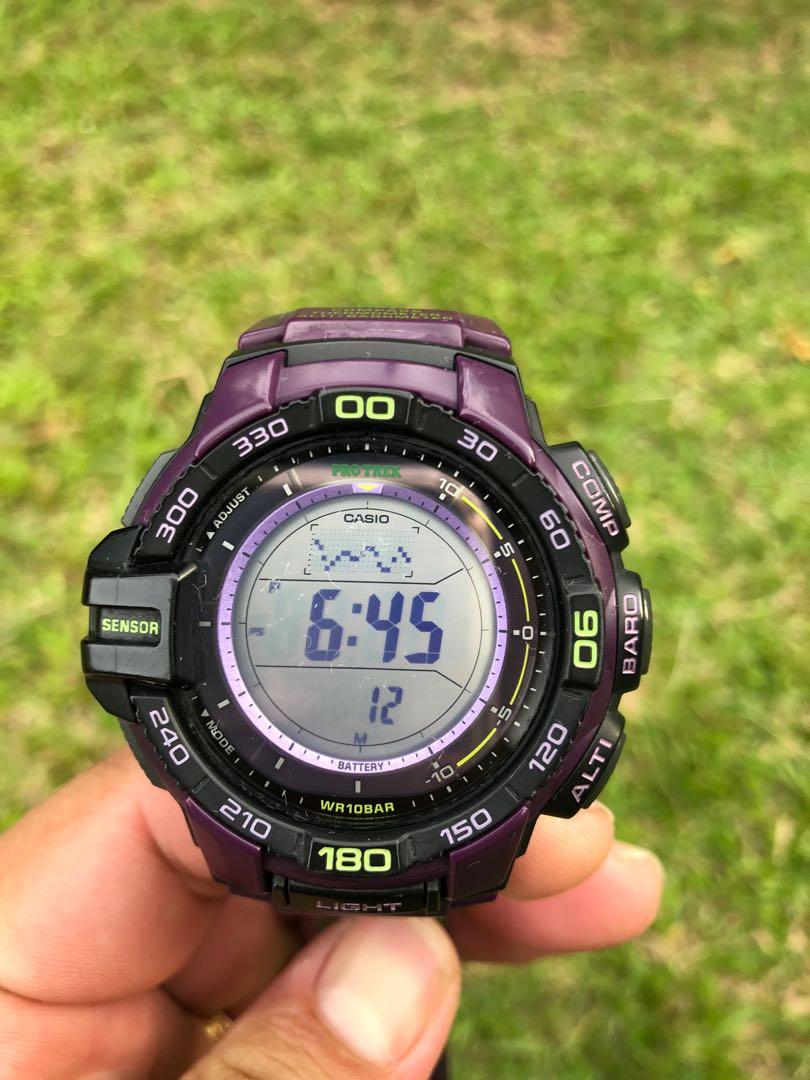 Casio Protrek Tough Solar Triple Sensor PRG 270 6A Luxury