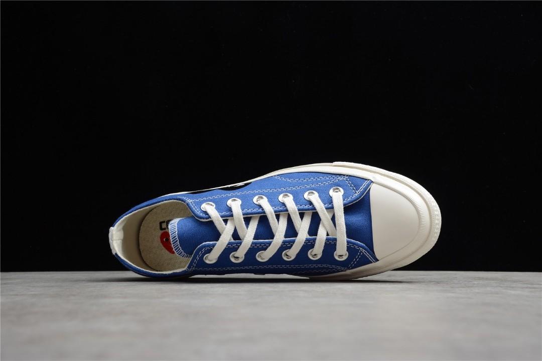 CDG Play x Converse Chuck 70 Low Blue Quartz Unisex