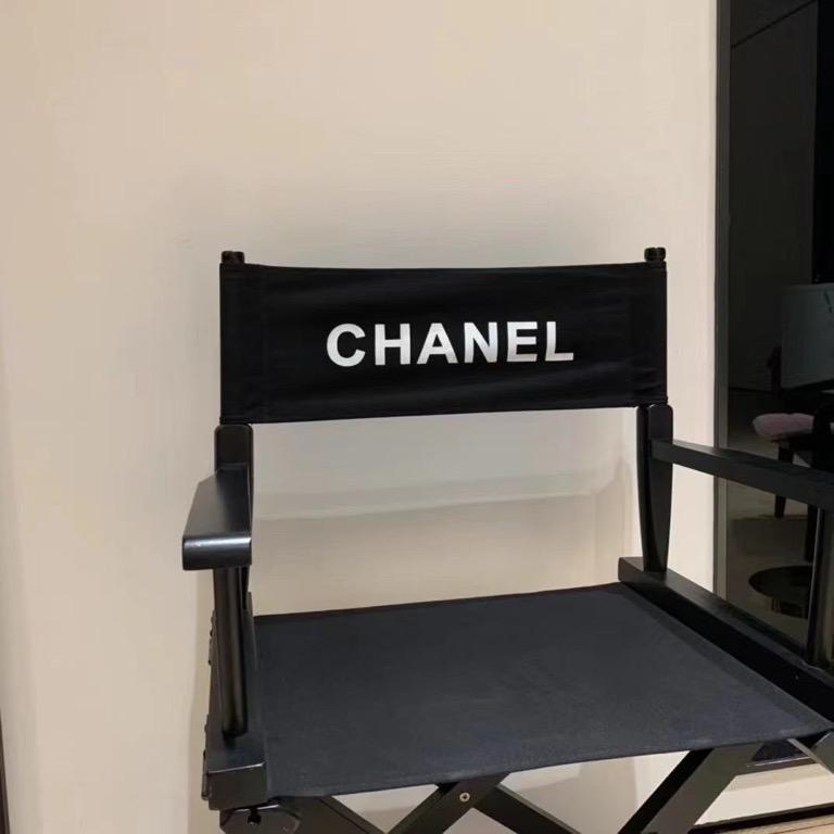 Chanel makeup chair top
