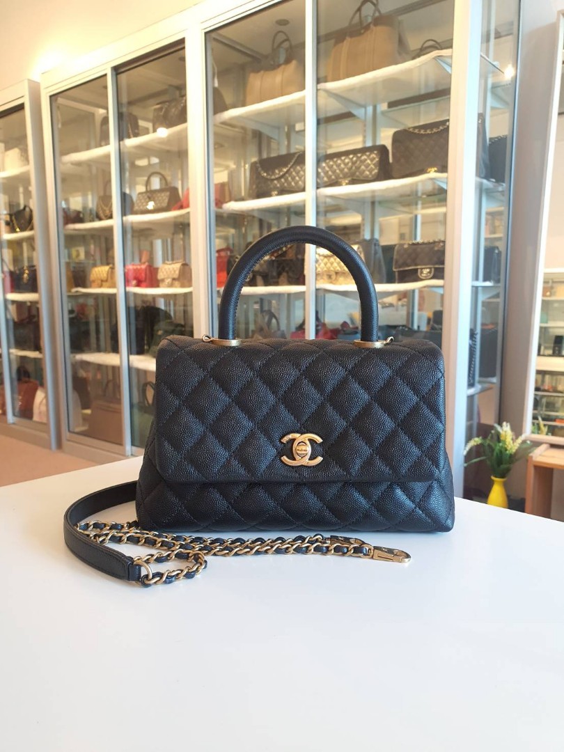 Chanel coco handle sale 24cm