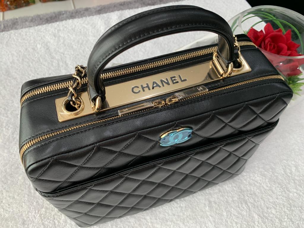 Chanel bowling bag 2018 clearance