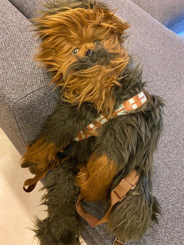 Chewbacca Backpack, Men's Fashion, Bags 