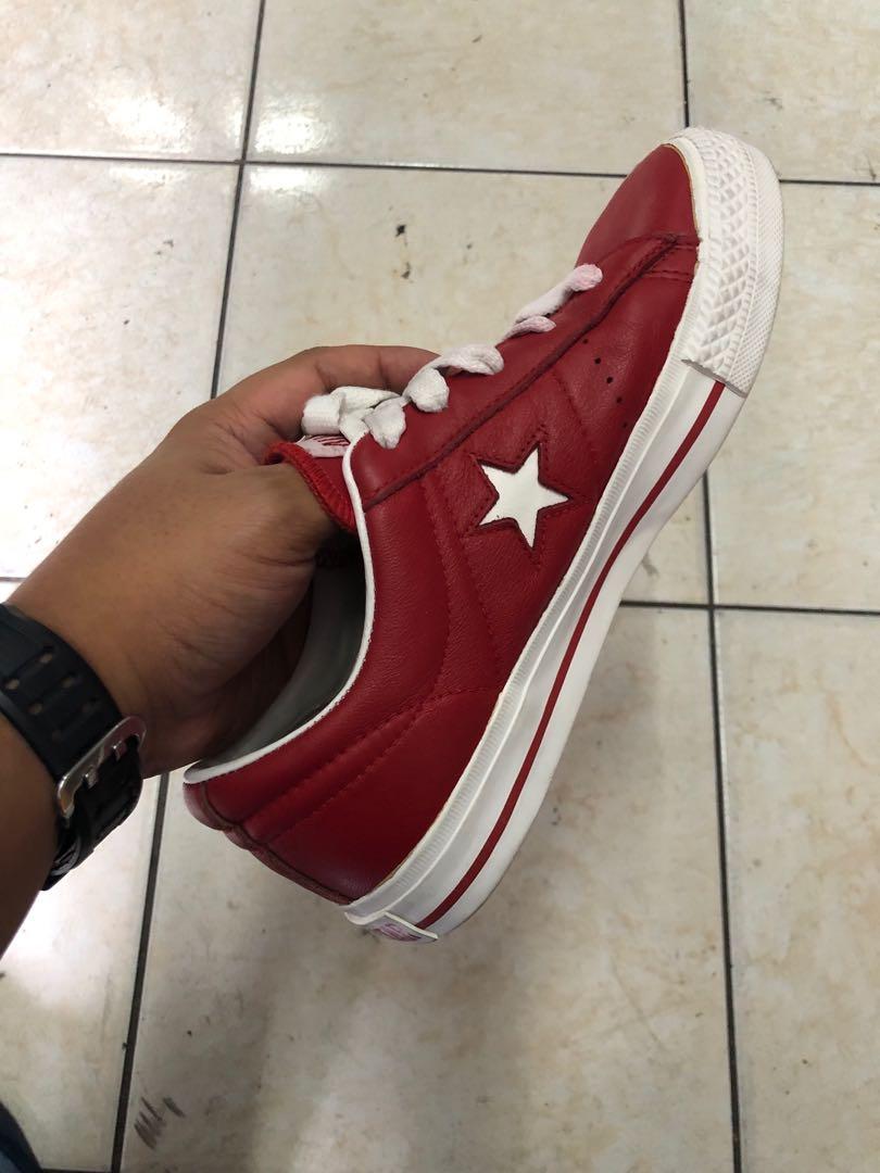 Converse one star red online womens