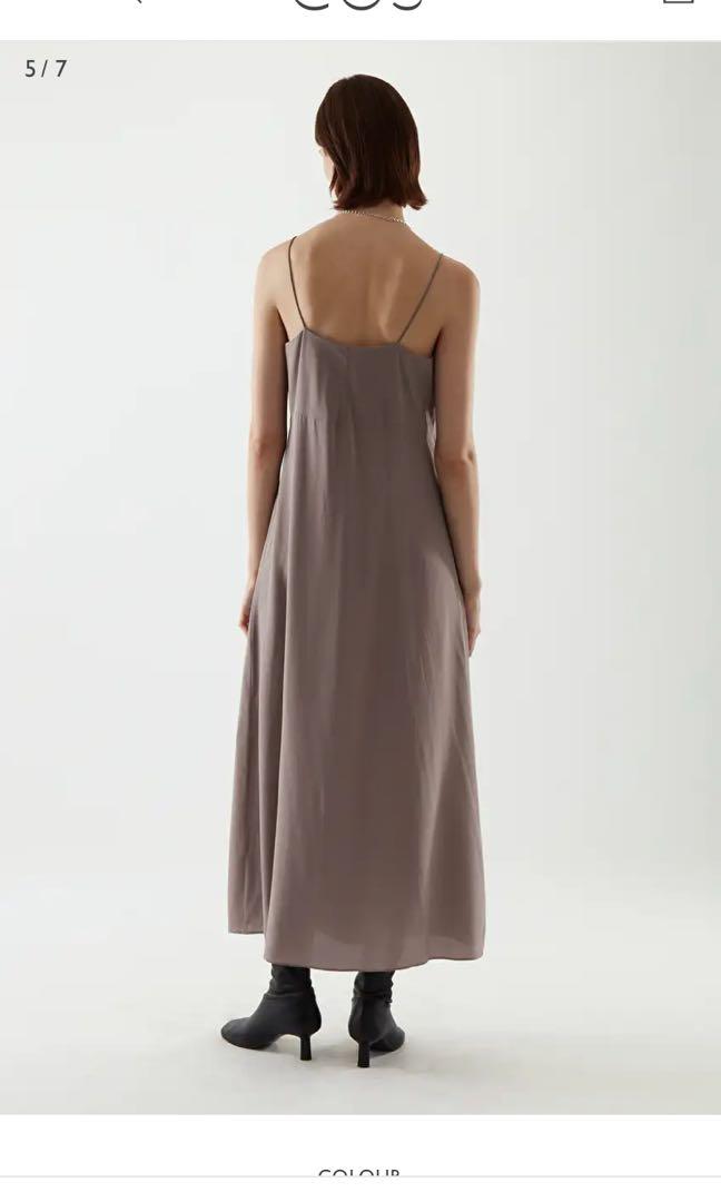 COS mulberry silk dress, Women's 